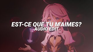 estce que tu maimes spedup  maître gims edit audio [upl. by Nelloc59]