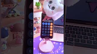 iPhone calculator magic  iPhone trick ✨ shorts tonniartandcraft youtubeshorts satisfying [upl. by Eirot]