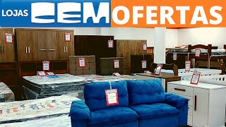 LOJAS CEM MÓVEIS OFERTAS PARA QUARTO E SALA  LOJAS CEM PROMOÇÃO [upl. by Ambrogio735]