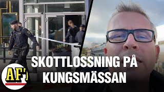 Skottlossning i köpcenter – en person skjuten [upl. by Welford]