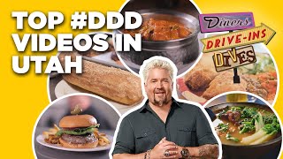 Top 5 DDD Videos in Utah with Guy Fieri  Diners DriveIns and Dives  Food Network [upl. by Gough993]