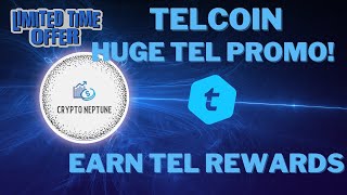 Telcoin Huge Tel Promo Earn Tel Rewards [upl. by Anirehtac]