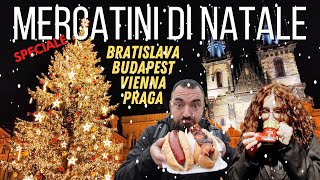 SPECIALE MERCATINI DI NATALE Budapest Bratislava Vienna e Praga [upl. by Lette915]