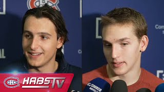 Prospects address the media on Day 2 of Canadiens Rookie Camp  LIVE PRESS CONFERENCE [upl. by Zendah995]