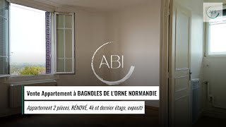 Vente Appartement à BAGNOLES DE LORNE NORMANDIE  90600 € [upl. by Hartnett259]