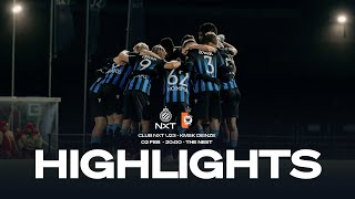 CLUB NXT U23  KMSK DEINZE I HIGHLIGHTS I 2023  2024 [upl. by Affrica]