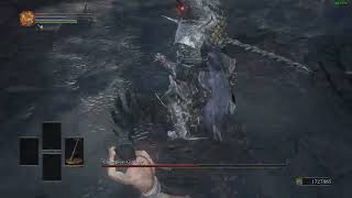 DS3  Champion Gundyr  SL1 NG7 0 No SprintRollBlockParryBuffsDamage [upl. by Wallace]