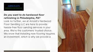 Get premium floor refinishing services Arnolds Floor Sandling LLC [upl. by Huberty244]