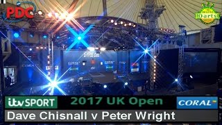 2017 Coral UK Open UK Open TV Finals Dave Chisnall v Peter Wright  Fourth Round [upl. by Nalhsa135]