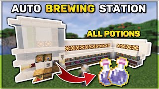 Minecraft Auto Potion Brewer  Fast Easy Potions [upl. by Fricke132]