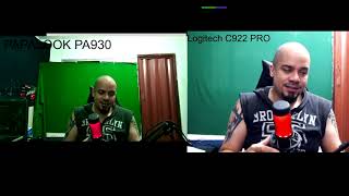 PAPALOOK PA930 VS LOGITECH C922 PRO [upl. by Attelliw667]