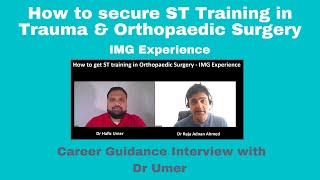 How to get ST training in Trauma amp Orthopaedic Surgery [upl. by Koball]