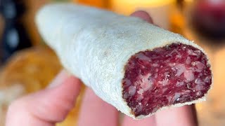 Saucisson Fait Maison  SANS BOYAUX  Recette Rapide à Faire  Idée Apéritif [upl. by Sevy]