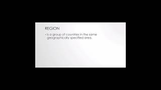 Globalization and Regionalization [upl. by Dnyletak]