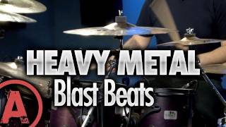 Heavy Metal Drumming  Blast Beats [upl. by Ahseyk]