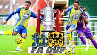 THE FA CUP IS BACK  Hashtag United vs Stotfold FC  FA Cup First Round Qualifying [upl. by Ahsena]