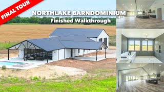 Experience Luxury Living in the Northlake 4000 sqft Texas Best Barndominium Tour [upl. by Barkley]