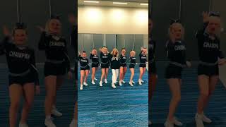 CHEER COMPETITION SEASON 📣 ✨ shorts cheerleading trendingdance [upl. by Jamil]