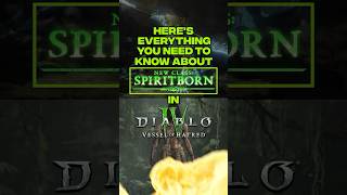 Diablo IVs Spiritborn Class Guide  Everything You Need To Know [upl. by Nidya]