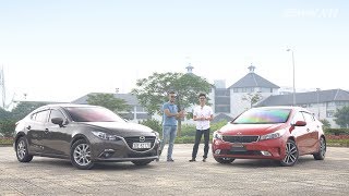 So sánh Mazda3 vs Kia Cerato cuộc chiến Nhật  Hàn XEHAYVN [upl. by Herrmann]