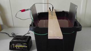 How to Build amp Use an Electrolysis Tank  Florida Urban Homesteading Nonprofit [upl. by Willis900]