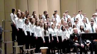 Southern Division ACDA Honor Choir rehearsing Voces Lucis [upl. by Bea812]