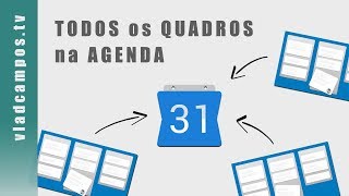 Trello TODOS os QUADROS na AGENDA via Planyway  262 [upl. by Ehr786]