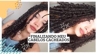 Finalizei meu cabelo com tesourinha 🤩 Amei [upl. by Rozina296]