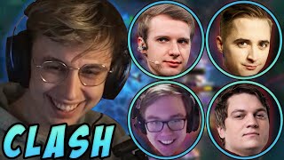 CLASH W JANKOS THEBAUSFFS KREPO amp NOWAY  CAEDREL [upl. by Notneiuq]