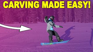 5 Best Snowboard Carving Tips  Beginne to intermediate [upl. by Conah]