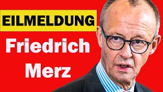 Europa ist schockiert Friedrich Merz gab seinen Wunsch Ministerpräsident zu werden überstürzt ab [upl. by Sharia]