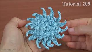 EASY to CROCHET Flower CROCHET PATTERN FREE [upl. by Enelcaj]