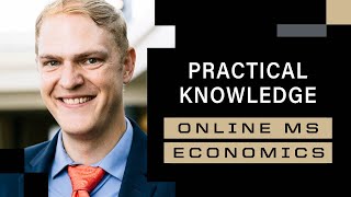 Learning Theory and Application Online Masters in Economics [upl. by Gnim]