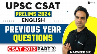 Reading Comprehension CSAT  English for IAS CSAT Prelims  English Reading Comprehension EduTap [upl. by Leonid795]