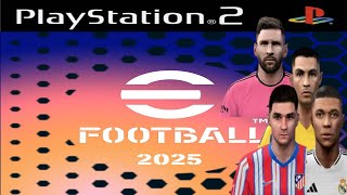 PS2  PES 2025 en ESPAÑOL SEPTIEMBRE REVIEW by JRPlayco [upl. by Ime]