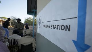 Botswana counts votes after pivotal election [upl. by Pepita]