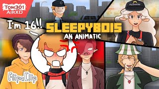 Tommy is 16 Sleepybois Animatic  ft Dadza Wilbur Technoblade amp TommyInnit  Dream SMP Animatic [upl. by Llerud]