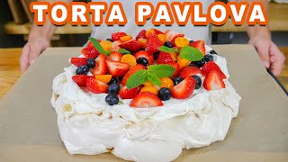 Torta Pavlova s ovocím  Viktor Nagy  recepty [upl. by Blanka790]