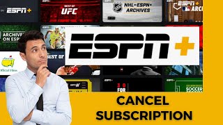 How To Cancel ESPN Subscription [upl. by Holmann]