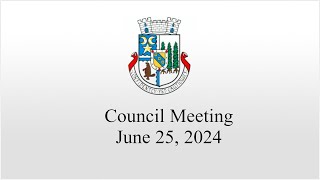 Council Meeting  June 25 2024 [upl. by Zacks]