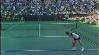 Lendl  McEnroe  Us Open 1984 Final Set 2 pt 4 [upl. by Kaplan]