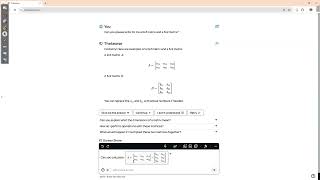 Matrices multiplication using AI [upl. by Odravde511]