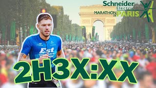 MARATHON de Paris 2024  horizon 2h3XXX episode 1 [upl. by Sirk]