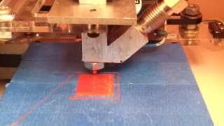 Glow Plug 3D Extruder demo print [upl. by Eirollam]