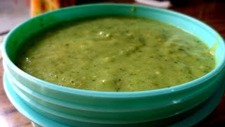 ✔️ Como Hacer SALSA de AGUACATE  ✔️ GUACACHILE  ✔️ SALSA con AGUACATE  ✔️ SALSA VERDE de AGUACATE [upl. by Eenttirb]