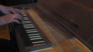 Bach Prelude and Fugue in D minor BWV 875 on clavichord [upl. by Ednargel]