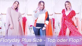 Floryday Plus Size Haul  Top oder Flop 🤔 Missesviolet 💜 [upl. by Eikcin]