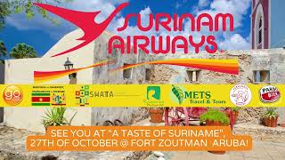 Fly to Suriname with Surinam Airways ✈️ [upl. by Eellek772]