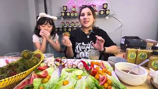 Sala mukbang hai san ​⁠Tuyenvlog1010 baby [upl. by Arhoz654]