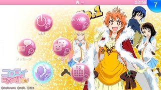 Nisekoi Yomeiri PS Vita Custom Theme [upl. by Elletsirk]